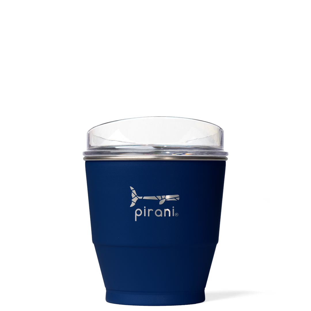 10oz Insulated Stackable Wine and Whiskey Sip and Stacker - The Deep (Navy)#color_the-deep-navy