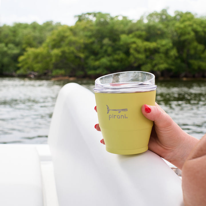 10oz Insulated Stackable Wine and Whiskey Sip and Stacker - Limón#color_lim-n