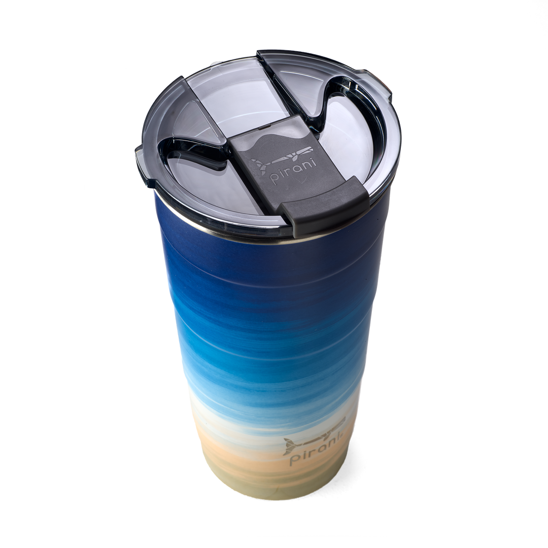 26oz Ombre Insulated Stackable Tumbler - Sand Castle#color_sand-castle