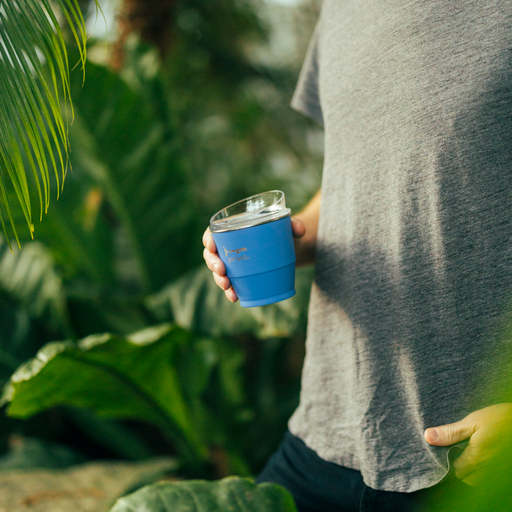 10oz Insulated Stackable Wine and Whiskey Sip and Stacker - Azure#color_azure