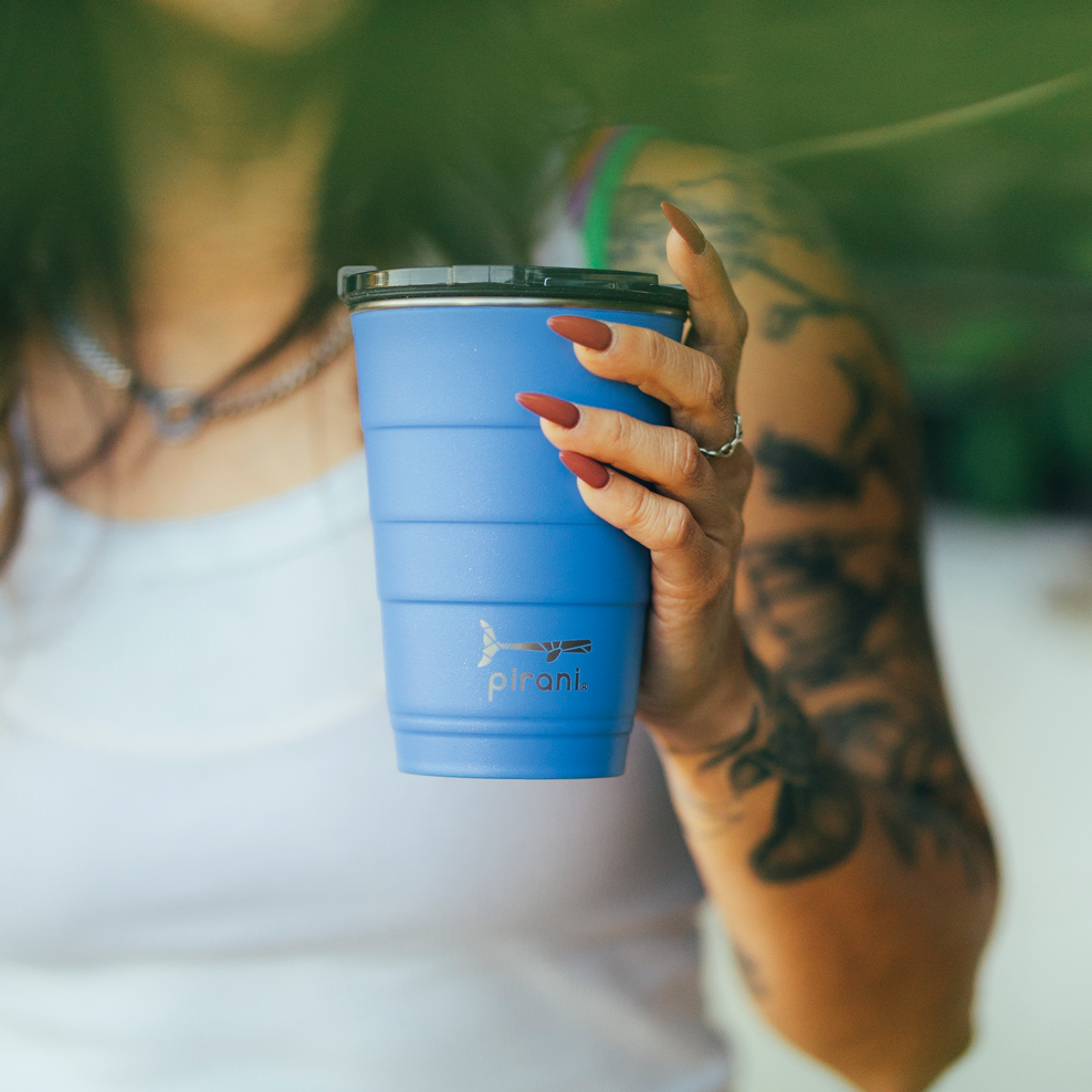 16oz Insulated Stackable Tumbler - Azure#color_azure