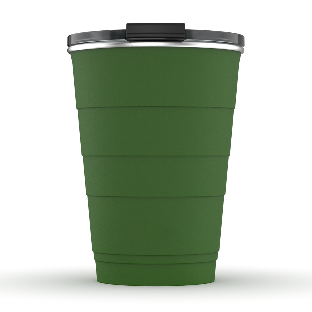 16oz Wedding Insulated Stackable Tumbler - Forever Green#color_forever-green