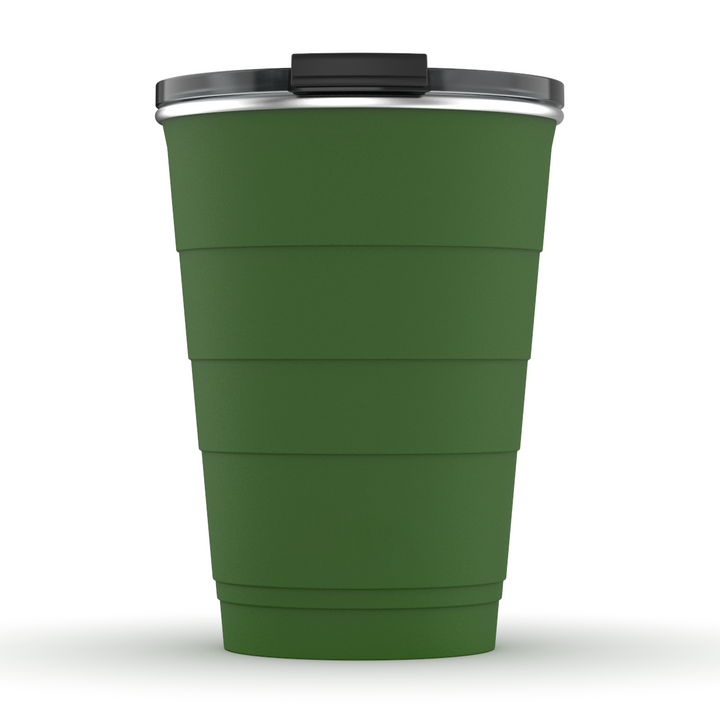 16oz Wedding Insulated Stackable Tumbler - Forever Green#color_forever-green