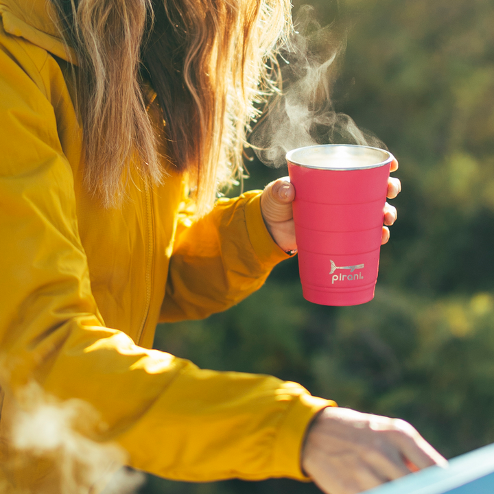16oz Insulated Stackable Tumbler - Dragon Fruit Fuchsia#color_dragon-fruit