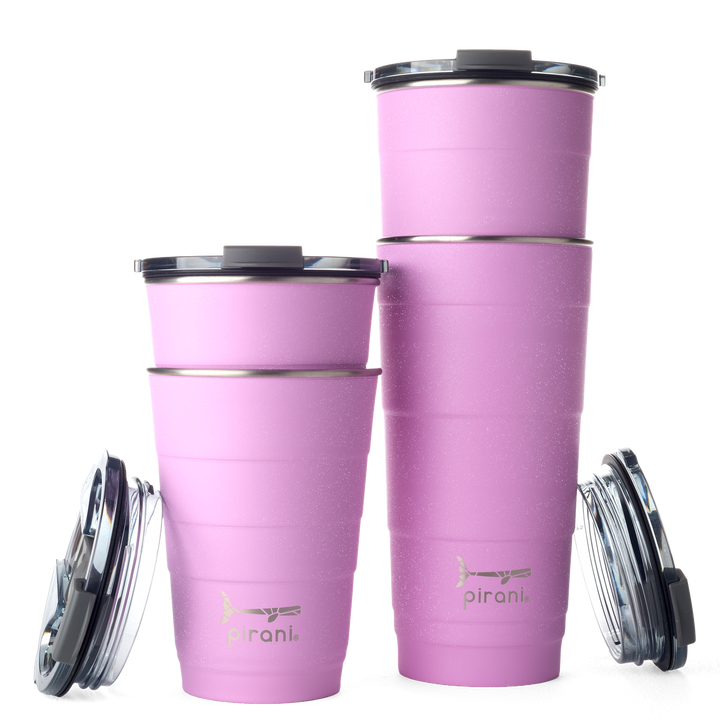 16oz and 26oz Tumblers - 4 Pack - Road Trip Ready Set