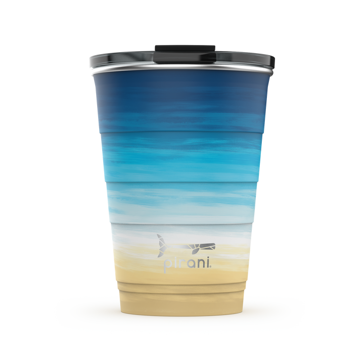 16oz Ombre Insulated Stackable Tumbler - Sand Castle#color_sand-castle