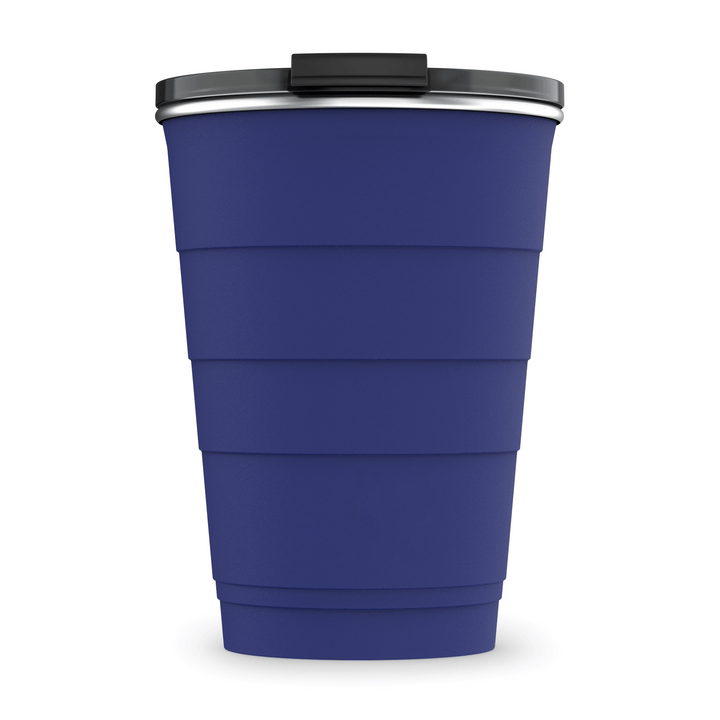 16oz Wedding Insulated Stackable Tumbler - The Deep (Navy)#color_the-deep-navy